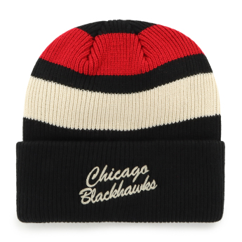 Chicago Blackhawks zimní čepice Clubhouse Jennings ’47 Cuff Knit