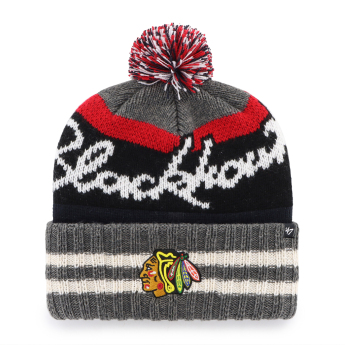 Chicago Blackhawks zimní čepice Hyperbolic ’47 Cuff Knit