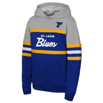 St. Louis Blues dětská mikina s kapucí Head Coach Hoody