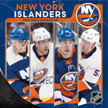New York Islanders kalendář 2025 Wall Calendar