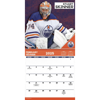 NHL produkty kalendář Stoppers 2025 Wall Calendar