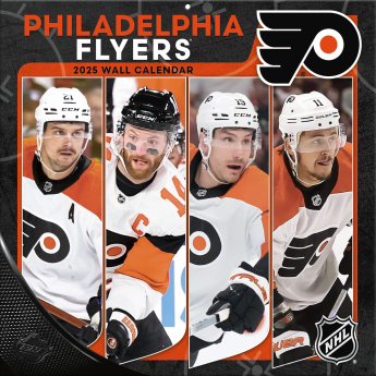 Philadelphia Flyers kalendář 2025 Wall Calendar