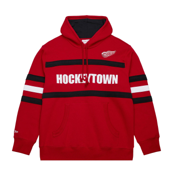 Detroit Red Wings pánská mikina s kapucí Head Coach Hoodie Current Logo