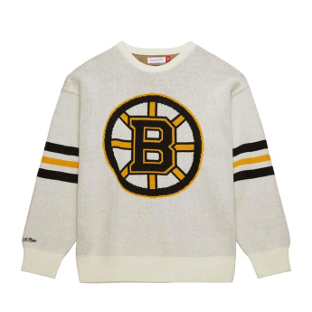 Boston Bruins pánská mikina Retro Helmet Sweater Current Logo