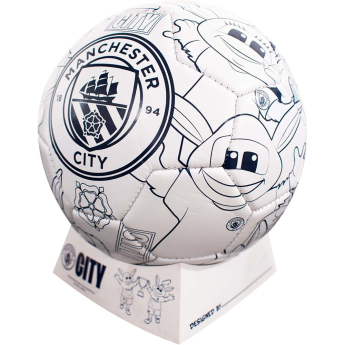 Manchester City fotbalový míč Colour - size 2