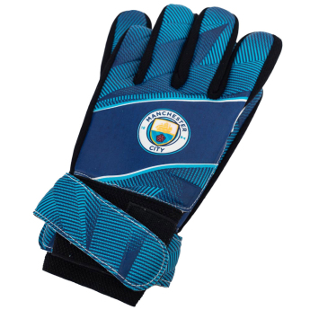 Manchester City dětské brankářské rukavice Fuse Goalkeeper Gloves Kids 67-73mm palm width