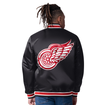 Detroit Red Wings pánská bunda The CLOSER Reversible Varsity Satin