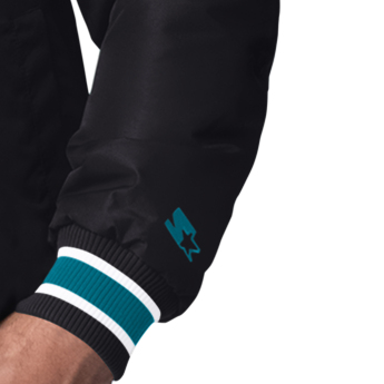 San Jose Sharks pánská bunda The CLOSER Reversible Varsity Satin