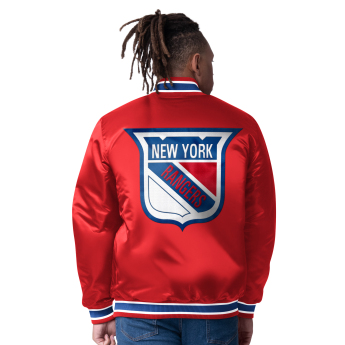 New York Rangers pánská bunda The CLOSER Reversible Varsity Satin