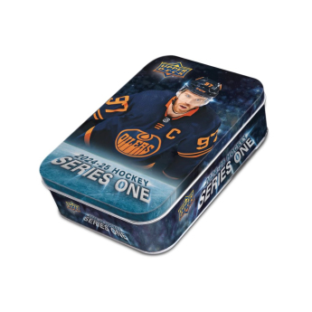 NHL boxy hokejové karty NHL 2024-25 Upper Deck Series 1 Tin Box