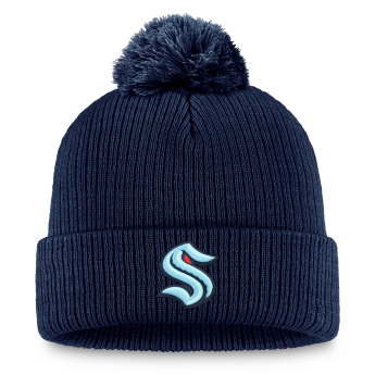 Seattle Kraken zimní čepice A/CAP Beanie Cuff Pom