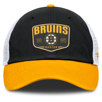 Boston Bruins čepice baseballová kšiltovka A/CAP Structured Adjustable Meshback