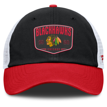 Chicago Blackhawks čepice baseballová kšiltovka A/CAP Structured Adjustable Meshback