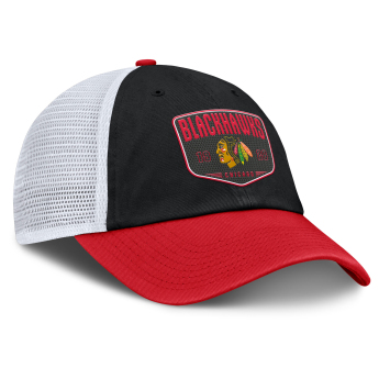 Chicago Blackhawks čepice baseballová kšiltovka A/CAP Structured Adjustable Meshback