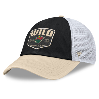 Minnesota Wild čepice baseballová kšiltovka A/CAP Structured Adjustable Meshback