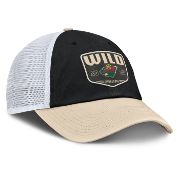 Minnesota Wild čepice baseballová kšiltovka A/CAP Structured Adjustable Meshback