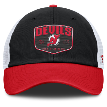 New Jersey Devils čepice baseballová kšiltovka A/CAP Structured Adjustable Meshback