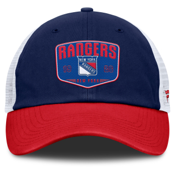 New York Rangers čepice baseballová kšiltovka A/CAP Structured Adjustable Meshback