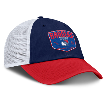 New York Rangers čepice baseballová kšiltovka A/CAP Structured Adjustable Meshback