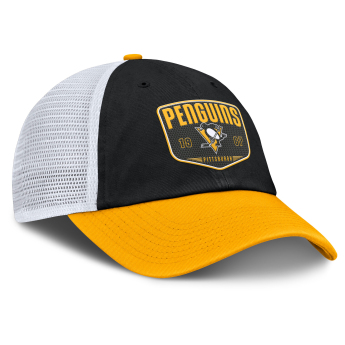 Pittsburgh Penguins čepice baseballová kšiltovka A/CAP Structured Adjustable Meshback