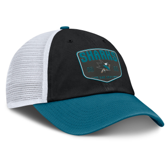 San Jose Sharks čepice baseballová kšiltovka A/CAP Structured Adjustable Meshback