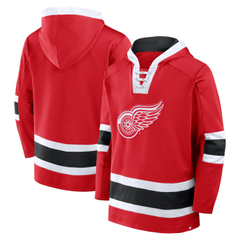 Detroit Red Wings pánská mikina s kapucí Mens Laced Hockey