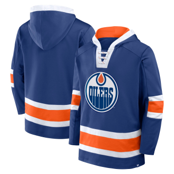 Edmonton Oilers pánská mikina Mens Laced Hockey
