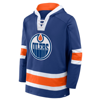 Edmonton Oilers pánská mikina Mens Laced Hockey