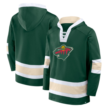 Minnesota Wild pánská mikina s kapucí Mens Laced Hockey
