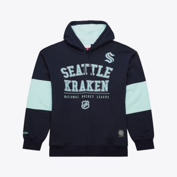 Seattle Kraken pánská mikina s kapucí Retro Fleece Current Logo