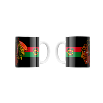 Chicago Blackhawks hrníček TRIPLE LOGO