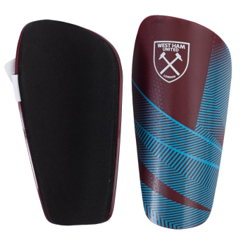 West Ham United dětské fotbalové chrániče Fuse Shin Pads Kids 7 to 9 years