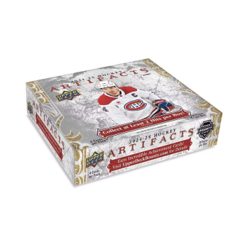 NHL produkty hokejové karty NHL 2024-25 Artifacts Hockey Hobby Box