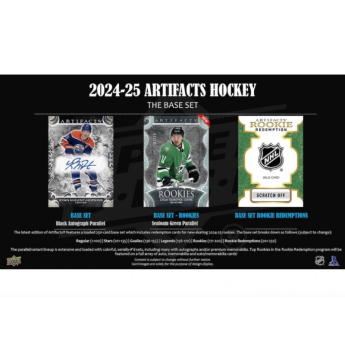 NHL produkty hokejové karty NHL 2024-25 Artifacts Hockey Hobby Box