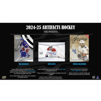 NHL produkty hokejové karty NHL 2024-25 Artifacts Hockey Hobby Box