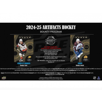 NHL produkty hokejové karty NHL 2024-25 Artifacts Hockey Hobby Box