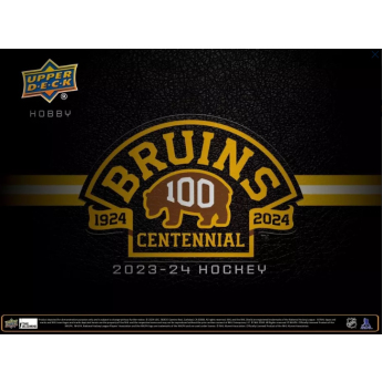 NHL boxy hokejové karty NHL 2023-24 Upper Deck Boston Bruins Centennial Hobby Box