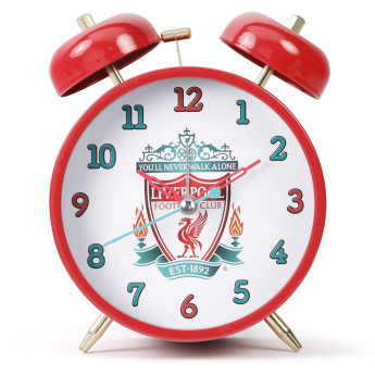 FC Liverpool budík Twin Bell Alarm
