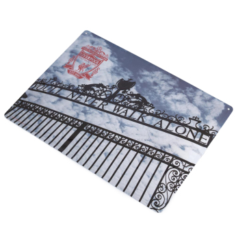 FC Liverpool cedule na zeď Shankly Gates Large