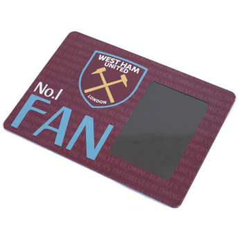 West Ham United rámeček na fotografii No1 Fan 12cm x 8.5cm