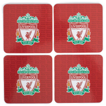 FC Liverpool podtácky 4pk Cork