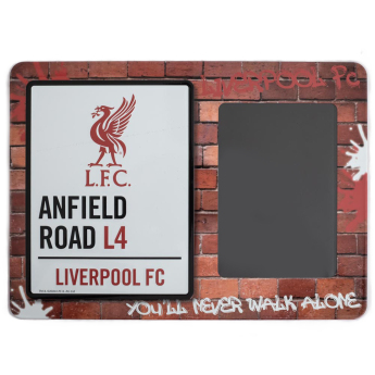 FC Liverpool rámeček na fotografii Anfield Road 12cm x 8.5cm