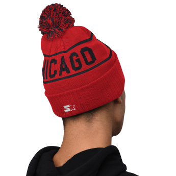 Chicago Blackhawks zimní čepice Blizzard Pom Beanie