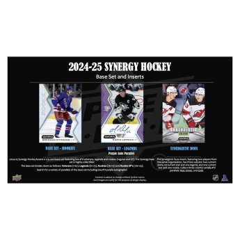NHL boxy hokejové karty NHL 2024-25 Upper Deck Synergy Hobby Box