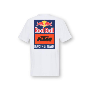 Red Bull KTM pánské tričko logo print white