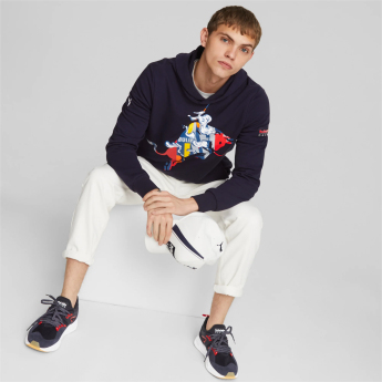 Red Bull Racing pánská mikina s kapucí Dynamic Bull II navy F1 team 2024