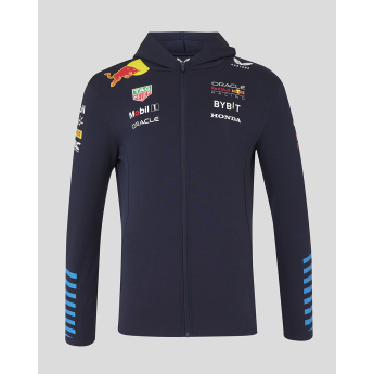 Red Bull Racing pánská mikina s kapucí Official Full zip navy F1 Team 2024