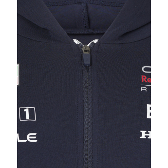 Red Bull Racing pánská mikina s kapucí Official Full zip navy F1 Team 2024