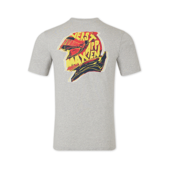 Red Bull Racing pánské tričko Max Verstappen Helmet grey F1 Team 2024