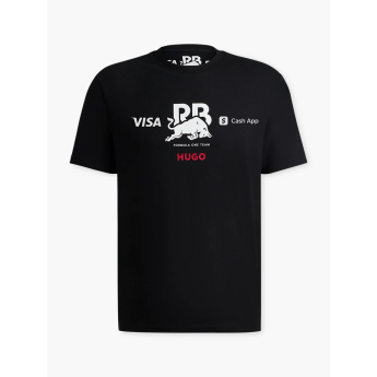 Visa Cash App RB pánské tričko Daniel Ricciardo black F1 Team 2024